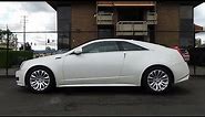 2012 Cadillac CTS Coupe - A Start-Up & Complete Documentation