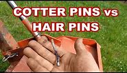 QUICK TIP: Use hairpin cotters instead for tractor bucket pins
