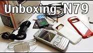 Nokia N79 Unboxing 4K with all original accessories Nseries RM-348 review