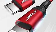 JSAUX USB C to Lightning Cable 6FT, [Apple MFi Certified] iPhone 14/13 Fast Charging Cord USB C iPhone Cable for iPhone 14/14 Plus/14 Pro/14 Pro Max/13/13 Mini/13 Pro/13 Pro Max/12 Pro Max/11 Pro Max