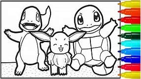 Pokemon Go Coloring pages