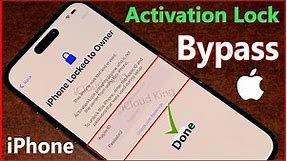 MAY 2023 Update Method Unlock iCloud FREE || Removal Activation Lock iPhone 14 Pro Max. any iOS