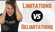 Research Limitations & Delimitations: Simple Explainer + Explainer