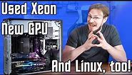 A Used Xeon, a New GPU and a Linux Install - HP Z440 Gaming/Workstation Build