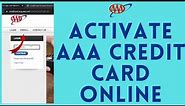 How to Activate AAA Credit Card Online (2023)