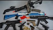 SWAT and Police Toy Guns - Shell ejecting Benelli M4 - Glcok19 - MP5 -Sniper - Toy Guns Collection