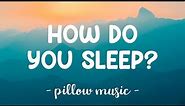 How Do You Sleep? - Jesse McCartney (Feat. Ludacris) (Lyrics) 🎵