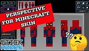 HOW TO CHANGE PERSPECTIVE FOR MINECRAFT SKINS ( STICKNODES SPRITE) | 2023 | TUTORIAL