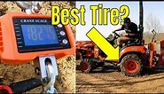 What is the Best Tire for YOUR Subcompact Tractor? - R4 vs. R14 Tractor Tire Traction Test