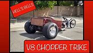 V8 Chopper hot rod Trike
