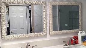 How to Hang Bathroom Mirrors in Center