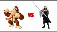 DK vs Sephiroth (featuring "One-Winged Kong")