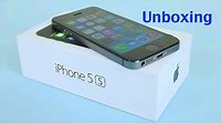 iPhone 5S Unboxing and Setup : Unboxing the New Apple iPhone 5S Black- Space Gray