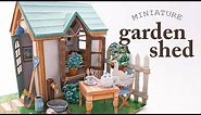 Paper Garden House model Diorama (canon papercraft)
