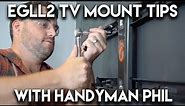ECHOGEAR Low Profile Fixed TV Mount Gets Adjusted By Installation Guru Handyman Phil