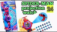🕸️🕷️Spiderman projector watch | Spiderman projector watch unboxing | #unboxing #review