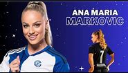Ana Maria Markovic/Uma das jogadoras mais bonitas do mundo.