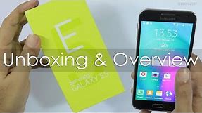 Samsung Galaxy E5 Unboxing & Hands On Overview