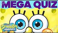 Test Your Knowledge with the Superfan Megaquiz 🤔 | SpongeBob
