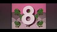 sesame street 8 frogs