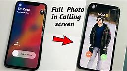 How to set Full Photo in caller screen in any iPhone || Ira'sWorld