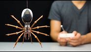How to Make a Remote Controlled Spider Robot!!