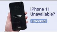How to Unlock iPhone 11 if Forgot Passcode