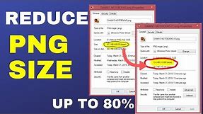 Efforlessly Reduce PNG File Size - How To Compress PNG File Without Losing Quality