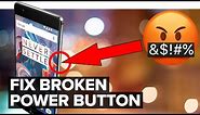 How to Fix a Faulty Smartphone Power Button - NO TOOLS! (Broken Android Repair / Workaround)