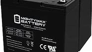 Mighty Max Battery 12V 55AH 45825 Battery Scooter Wheelchair Mobility Deep Cycle - 2 Pack