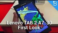 Lenovo TAB 2 A7-30 First Look: It's Actually a Huge Phone