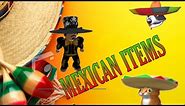 Top 4 Mexican items in Roblox Catalog | ROBLOX