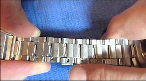 WATCH BAND ADJUSTMENT / RESIZE - HOW TO