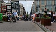 Streets of Amsterdam. The dingy old town is filling up with beautiful people again. 3 -7 2021