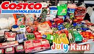 Costco Grocery Shopping Haul//July Costco Cart