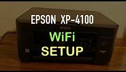 Epson XP 4100 WiFi Setup, Home / Office Network !!