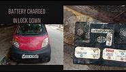 #lock down Tata nano battery charged and re install | easy method|how to install battery ?