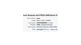 Steve Jobs's high school yearbook sells for more than $12,000 on eBay - 9to5Mac