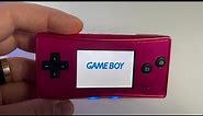 Nintendo Gameboy Micro - review - still worth it in 2022?