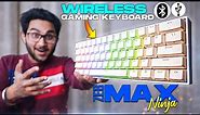 Tiny Wireless Gaming Keyboard With Multiple Features - Zebronics ZEB MAX NINJA