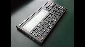 Vintage Calculator Sharp PC-E500 Pocket Computer Japan