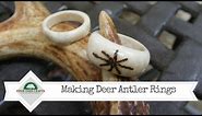 How to Make Antler Rings