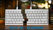 Mistel Barocco MD600 Split Ergonomic Mechanical Keyboard - Unboxing & Review
