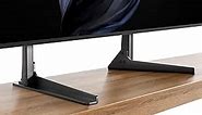 AENTGIU Universal TV Stand Height Adjustable Table Top TV Stand for TVs Up to 65" TV Legs/Feet Max VESA 800 x 400mm TV Stand Mount Holds up to 120lbs TV Replacement Stand Black