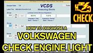 Volkswagen Check Engine Light Diagnosis