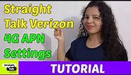Straight Talk Verizon 4G APN Settings [2023]