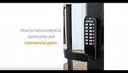 How to Lock a Gate - Gate Lock Options
