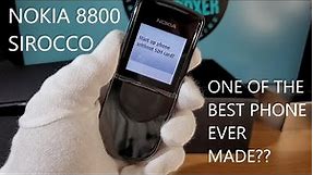 Nokia 8800 Sirocco: The Best Phone Ever Made?