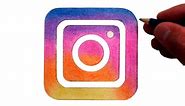 How to Draw the New Instagram Logo