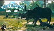The Wetlands Florida - Full Zoo Tour! ¦ Planet Zoo Tour ¦ Wetlands Animal Pack